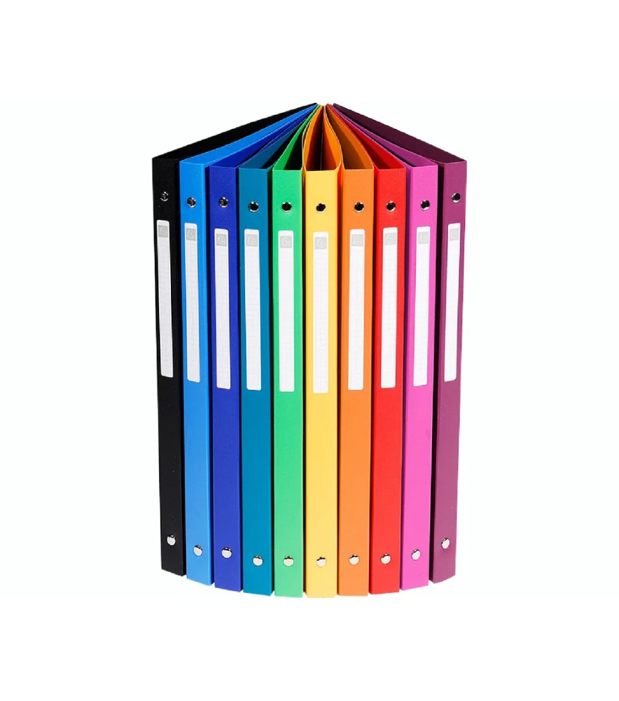 Cartella Ad Anelli Ppl Colore Pieno Opaco 4 anelli