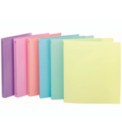 Raccoglitore Ad Anelli Ppl Pastel 4 anelli Tondi