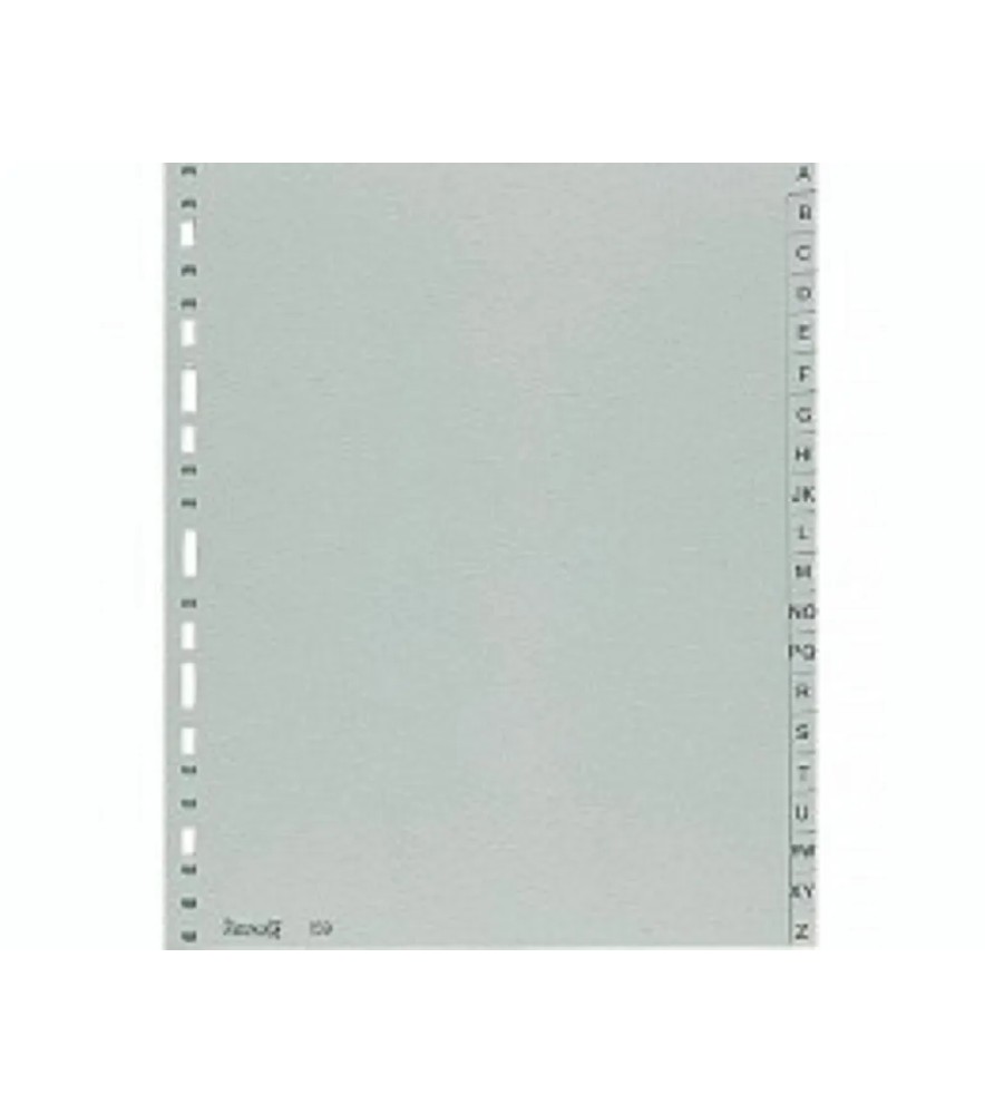 Divisori Alfabetici Plastica
