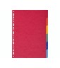 Divisori Colorato Cartoncino Lustre 225gr