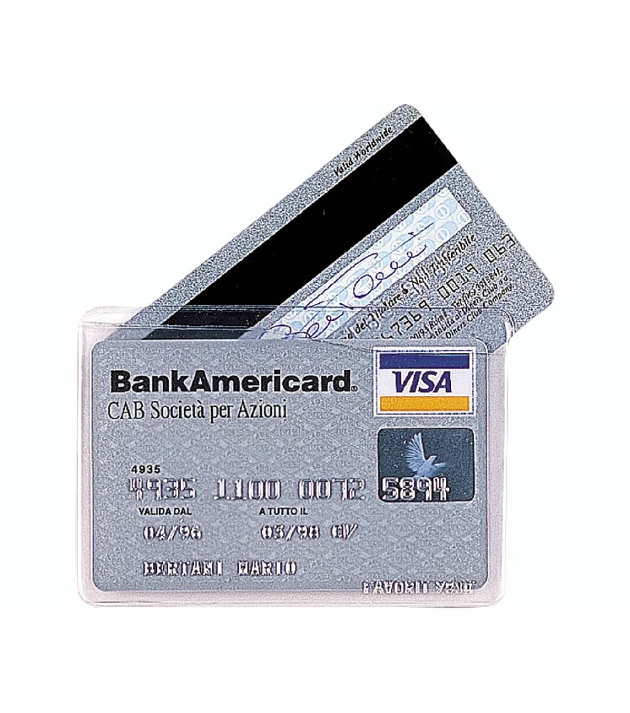 Busta Porta Cards 2 Posti