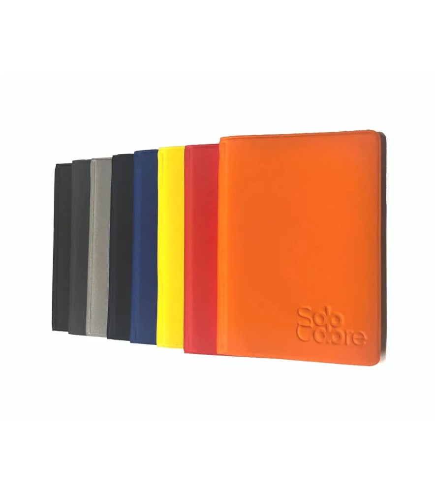 Pluricard Portacard a Libro 14 Scomparti Solocolore Scudo Rf