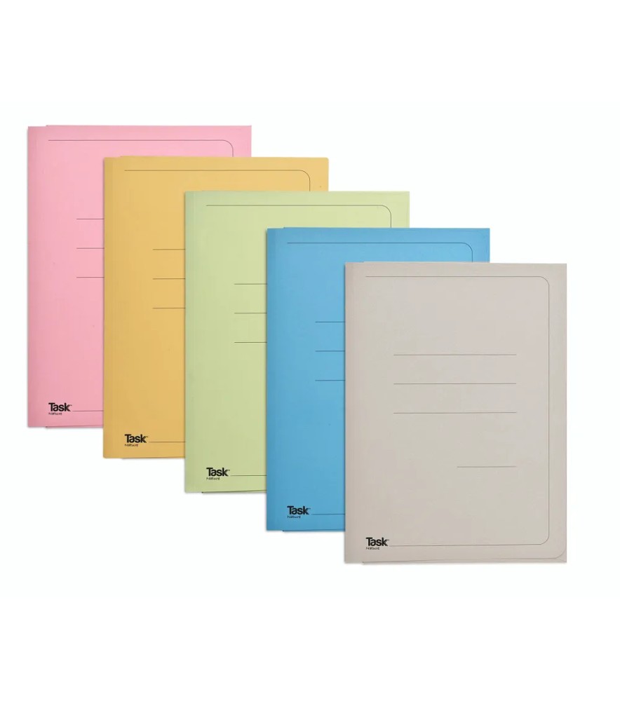 Cartellina Manilla Tre Lembi Task Nature C/stampa Cartoncino