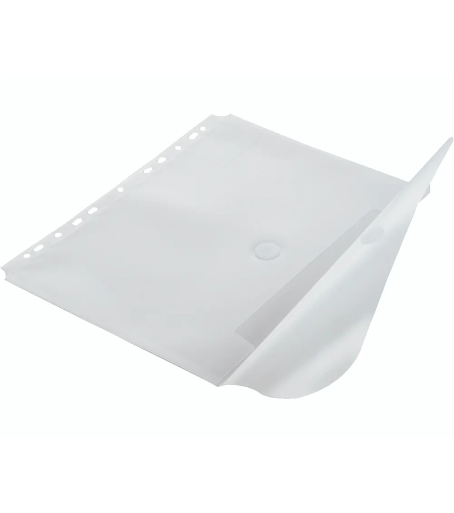 Busta con Bottone con Fori Mm 220 x 300