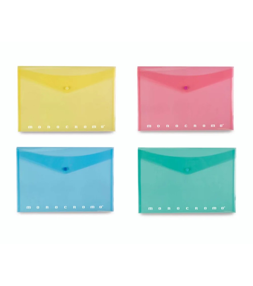 Busta con Bottone Monocromo Ppl Pastel