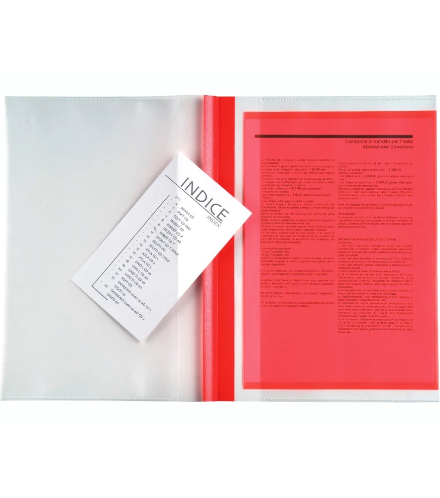Cartellina Poli 211 2 Tasche Verticali Polipropilenemm 240 x