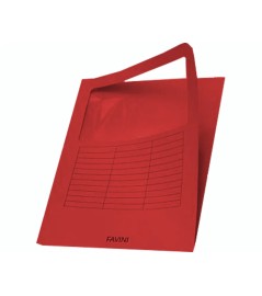 Cartellina a L con Finestra Folder Cartoncino Levigato 140gr