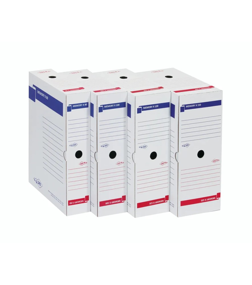 Scatola Archivio Memory x 120 Cartone Mm 250 x 350