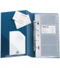 Portabiglietti Visita Mc 30 3 Anelli a D.diam.30 Pvc Rigido