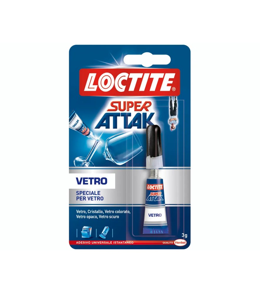Colla Cianoacrilica Attak Vetro