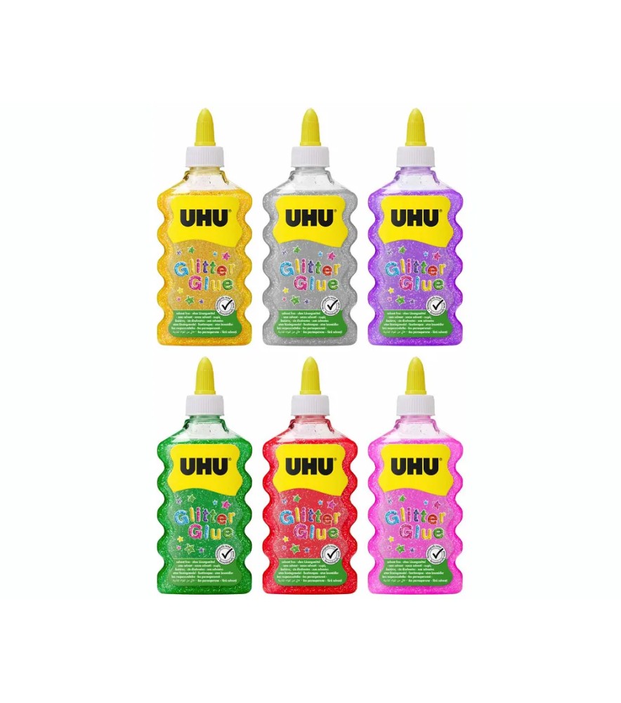 Porporina con Colla Glitter Glue Bottle