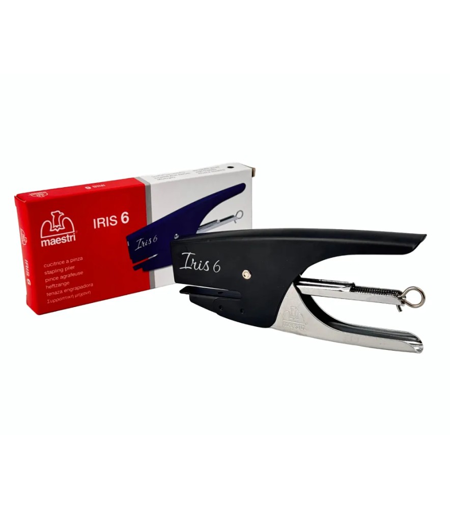 Cucitrice a Pinza Iris 6 in Metallo