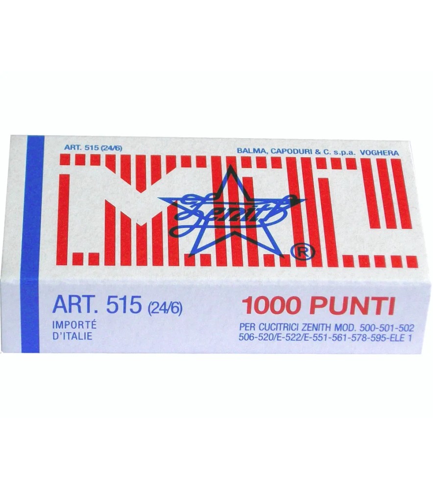 Punti Cucitrice 515 Acciaio