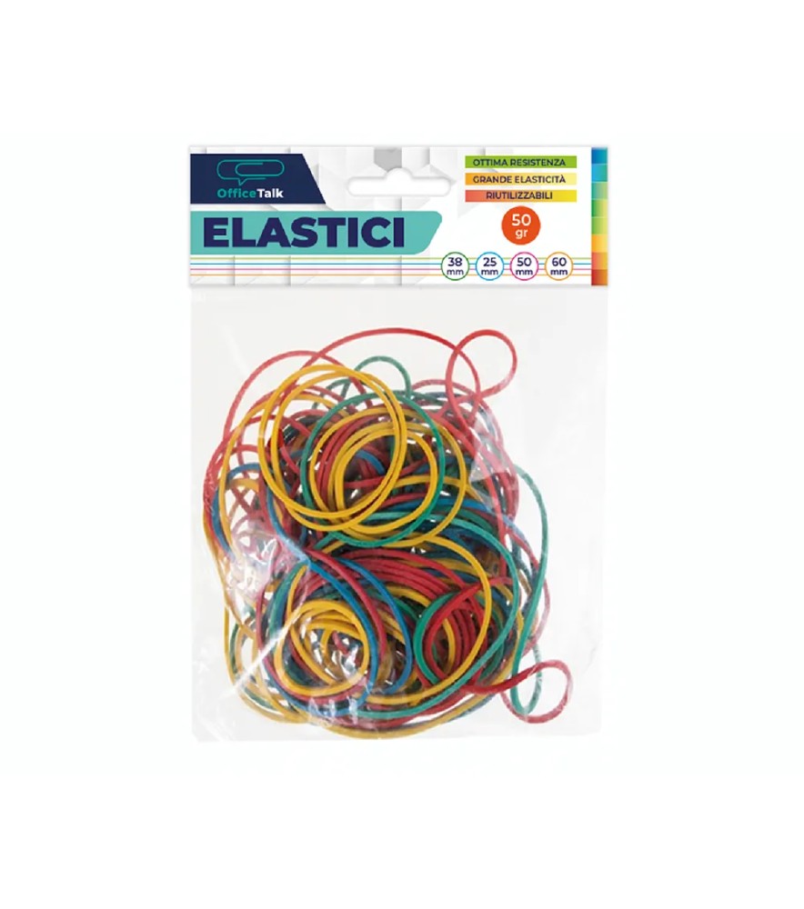 Elastici Gomma Naturale Bustina da 50gr
