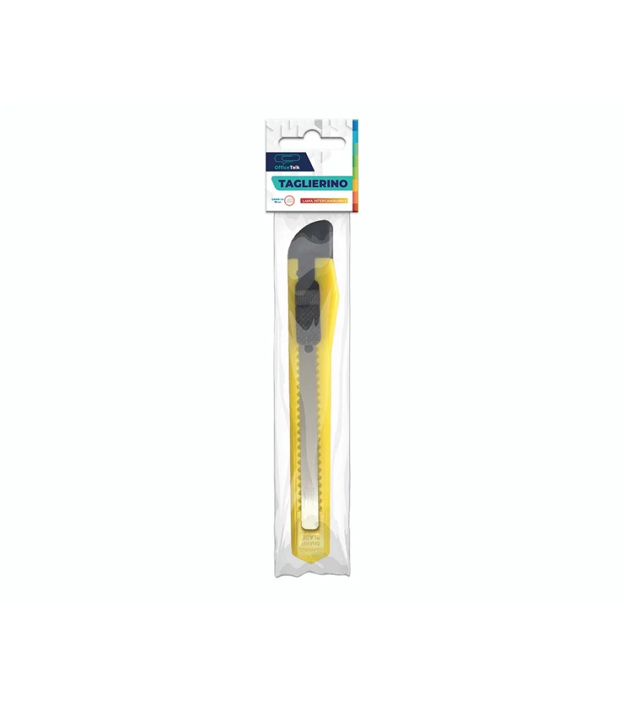 Cutter Taglierino Piccolo in Bustina Appendibile