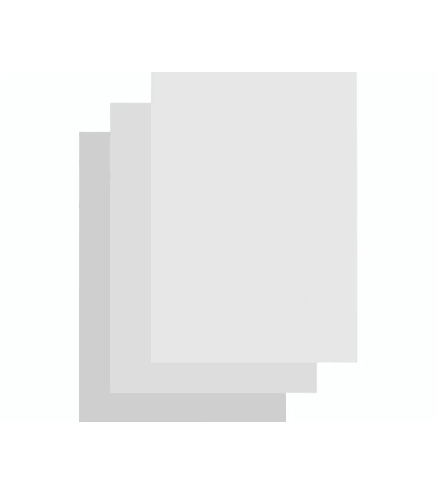 Copertine Quadranti Plastica Mm 297x420