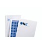 50 Copertine Termiche Standard Pvc Trasparente/retro Bainco