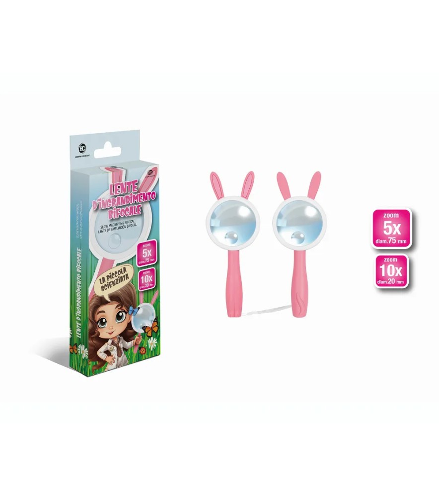 Lente D Ingrandimento Bifocale Rosa