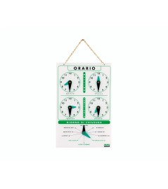 Cartello Plexiglass Orario...