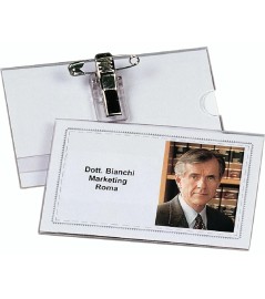 Porta Badge/cartellino Pvc...
