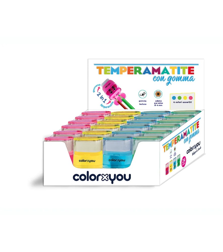 Temperamatite con Gomma