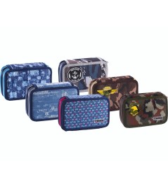 Astuccio 3 Zip Mimetic&jeans