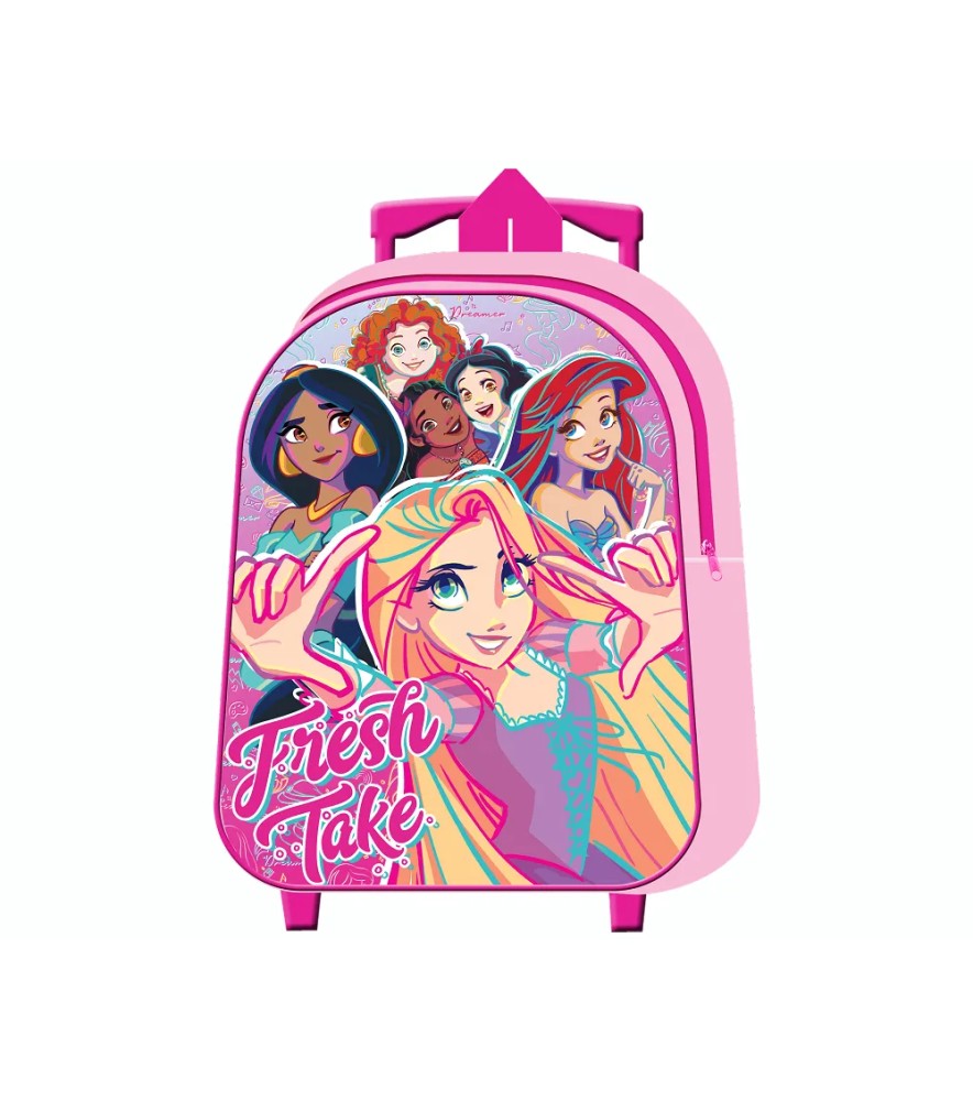 Zaino Trolley Asilo Premium Princess