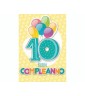 Biglietti di Auguri Compleanno 10 Anni