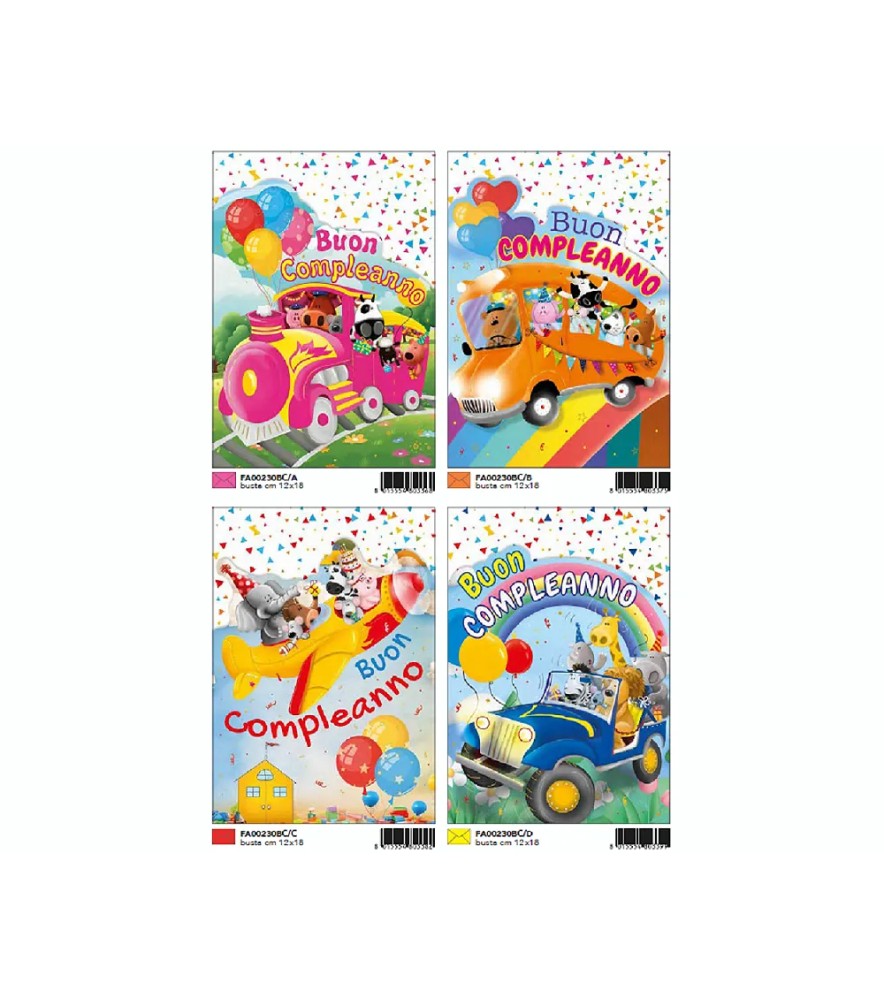 Biglietti di Auguri Compleanno