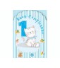 Biglietti di Auguri Compleanno 1 Anno Azzurro