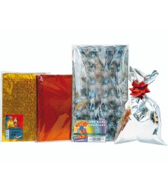 Busta Regalo Olografiche Plastica Iridescente
