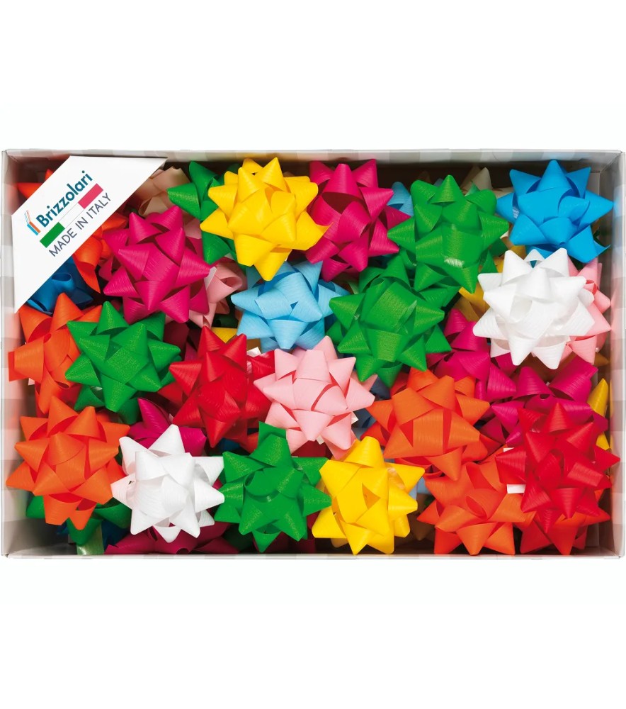 Coccarde Stelle Effetto Carta 6823 3223 70 pezzi