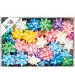 Coccarde Stelle Eline 6800 Lisce 3200 70 pezzi