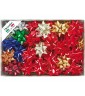 Coccarde Stelle Metallizzate Lucide 6870 Lisce 70 pezzi