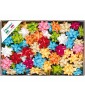 Coccarde Stelle Lucide Laccate 6807 100 pezzi