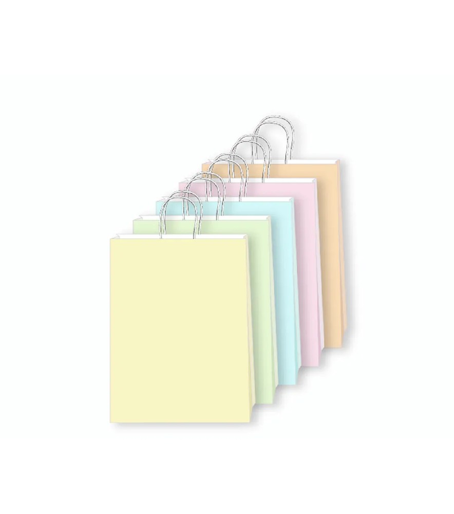 Shopper con Cordoncino in Carta