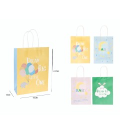 Shopper Fantasia in Carta con Cordoncino