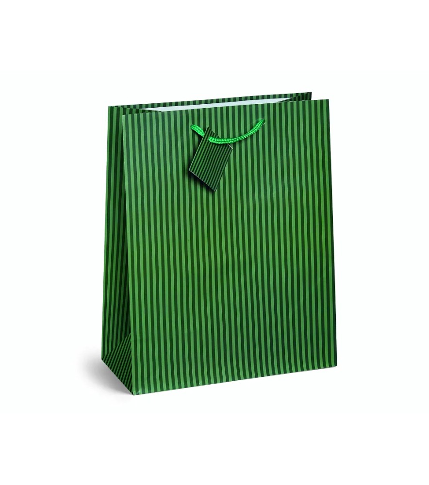 Shopper Rigate Carta Plastificata Lucida