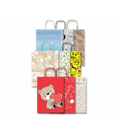 Shopper in Carta Fantasia