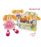 Carlotta - Bambola in Pezza Floreale 4 Mdl 30 Cm