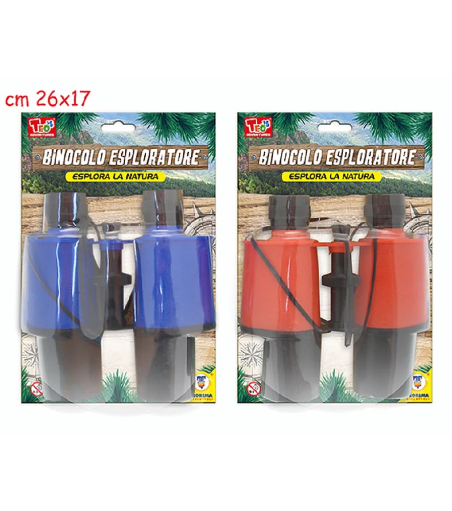 Teo S - Binocolo Piccolo Esploratore 2 colori