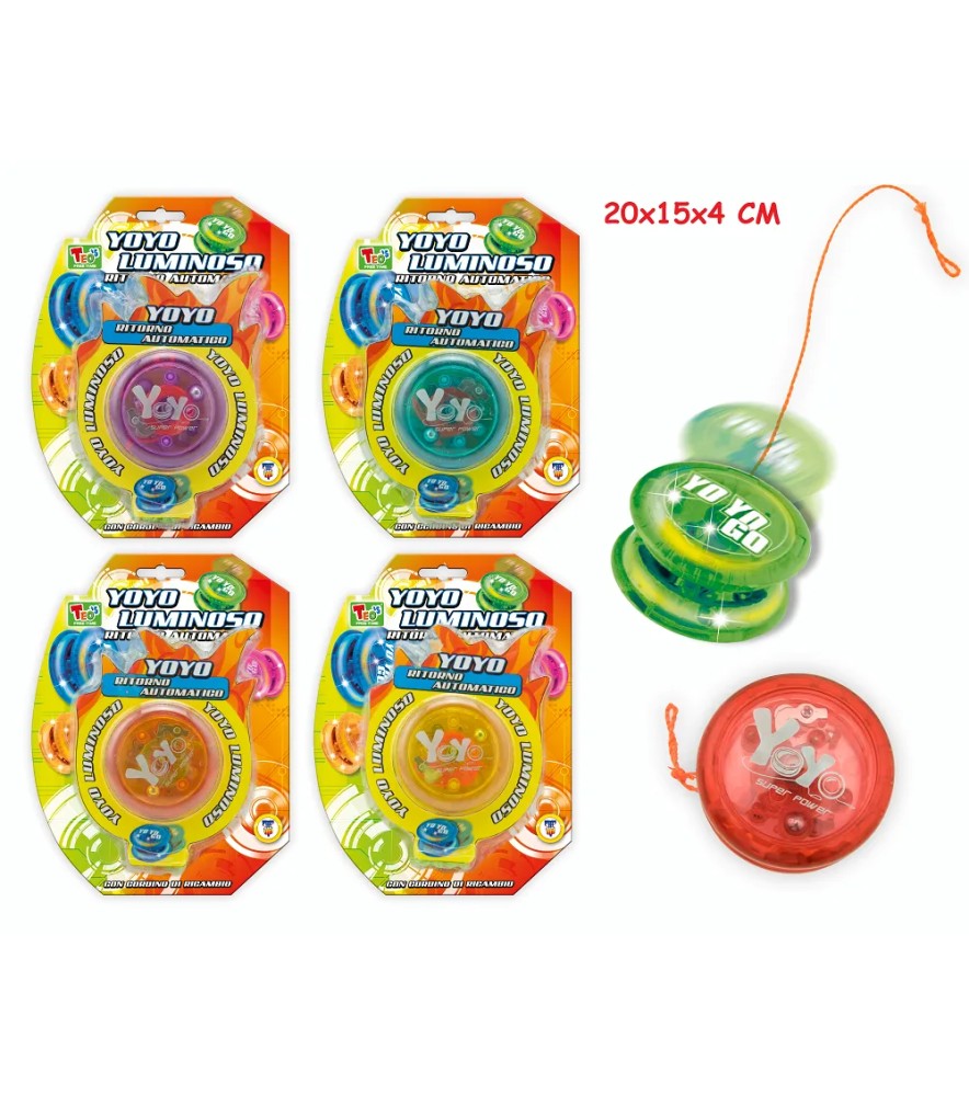 Teo S - Yoyo Luminoso con Ritorno Automatico