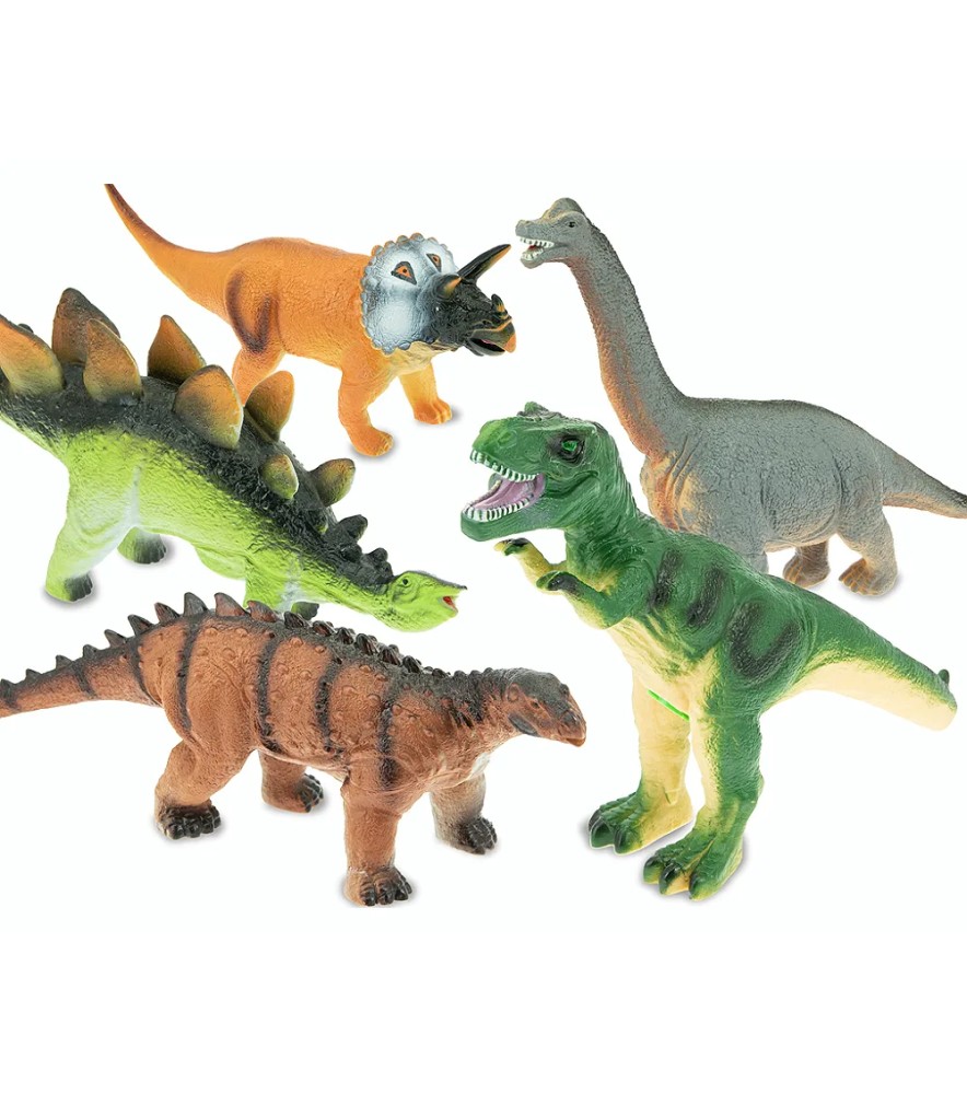 Geo Nature - Dinosauro Soffice 5 Mdl con Suono