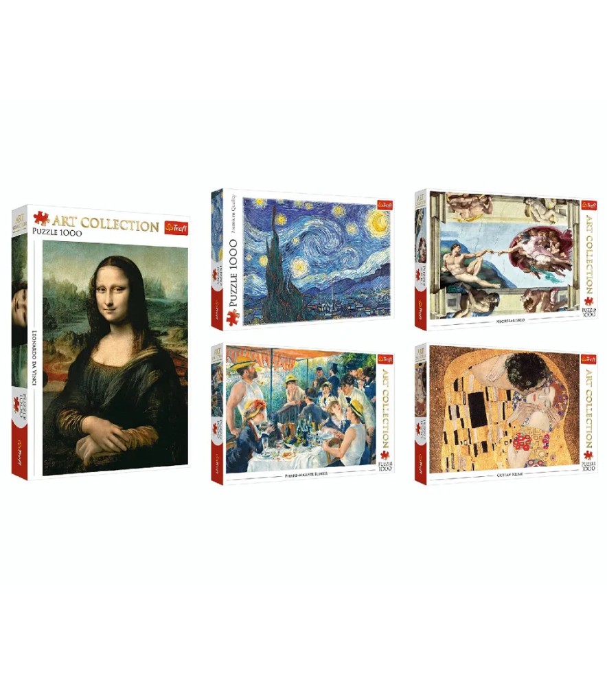 Trefl 1000 pezzi 6ass. Collezione Arte