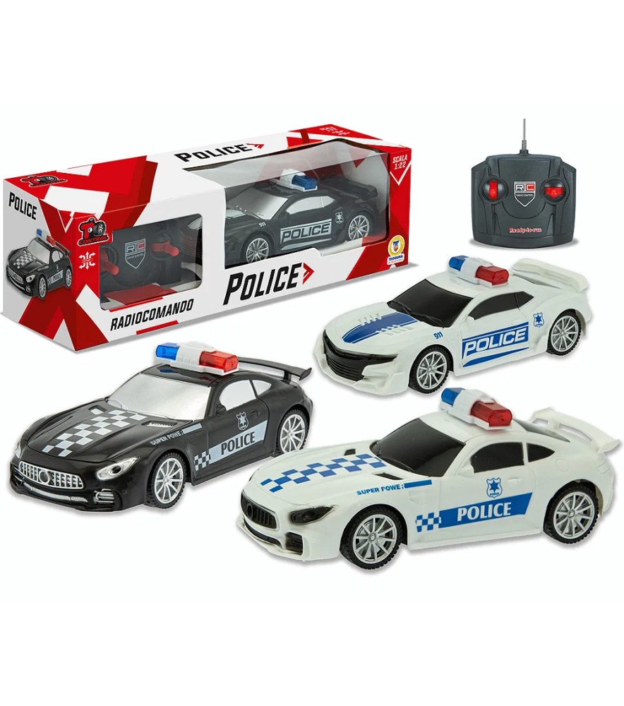 T Control - Radioc. Auto Police 27mhz Scala 1:22
