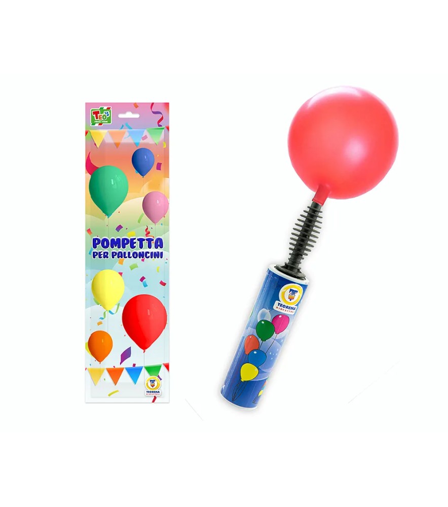Teo S - Pompetta per Palloncini 28cm