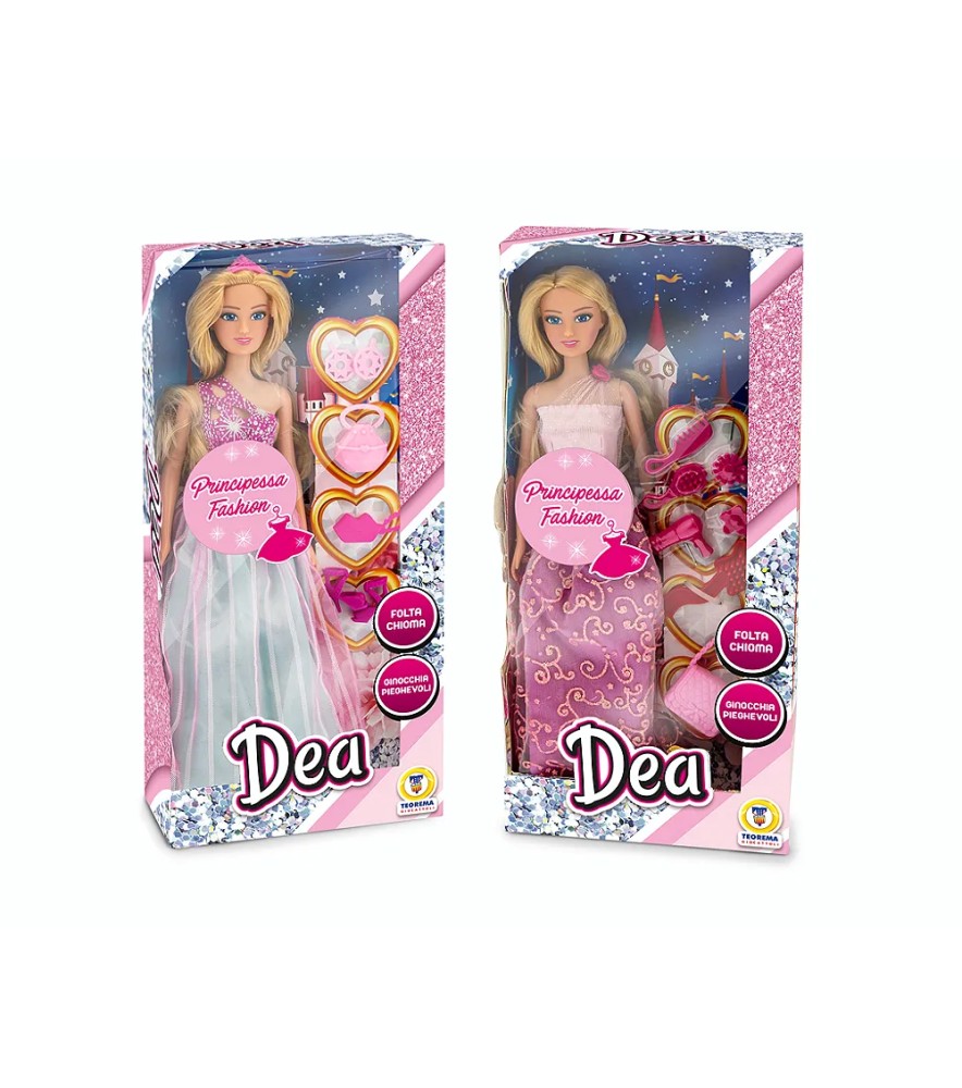 Dea - Bambola Principessa con Accessori 2 Ass