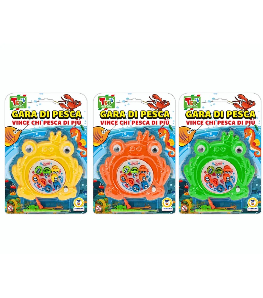 Teo S - Gara di Pesca Rana 8 Pesci a Carica 3 Col