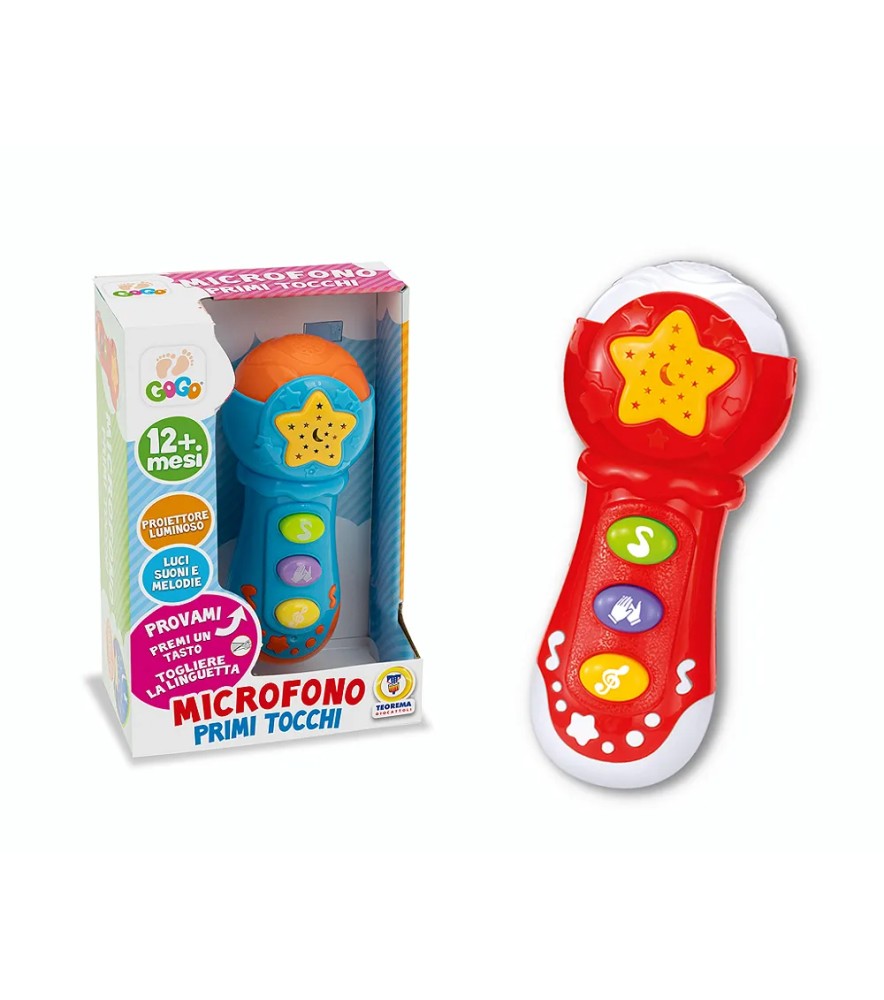 Gogo - Microfono Musicale e Luminosa 2 colori