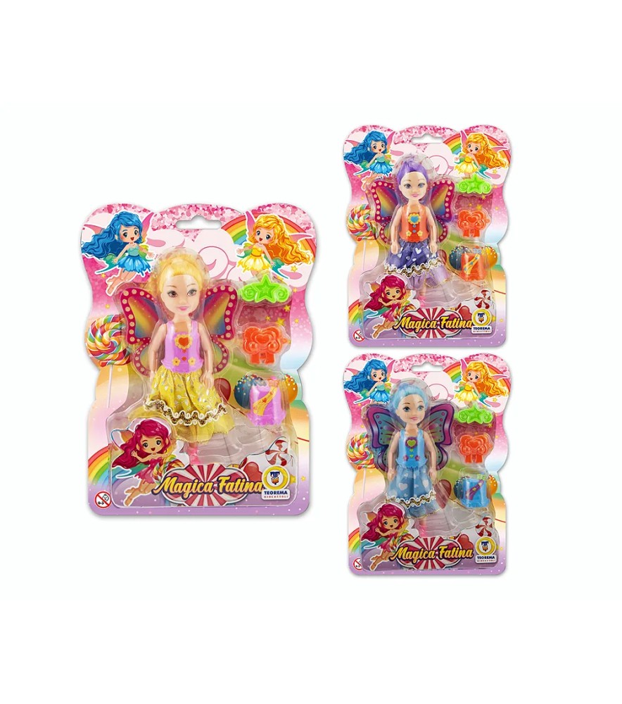 Miss Signorina - Fatina Magica con Accessori 3 Ass 14 Cm